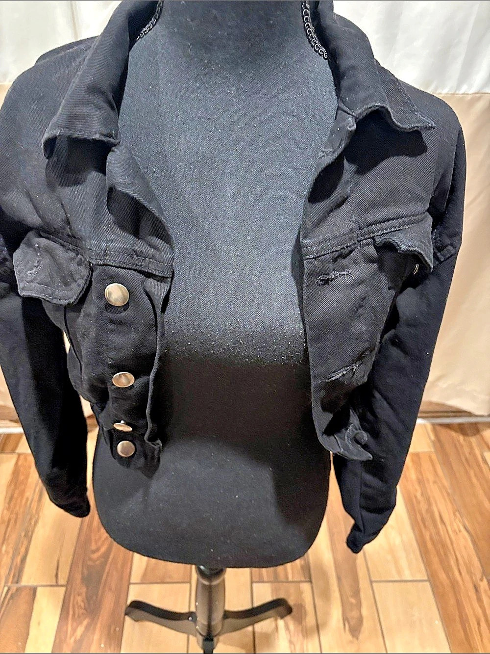 Black Utility Jacket Like New